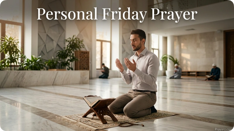 Personal Friday Prayer