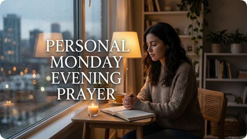 Personal Monday Evening Prayer