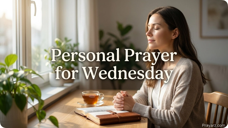 Personal Prayer for Wednesday