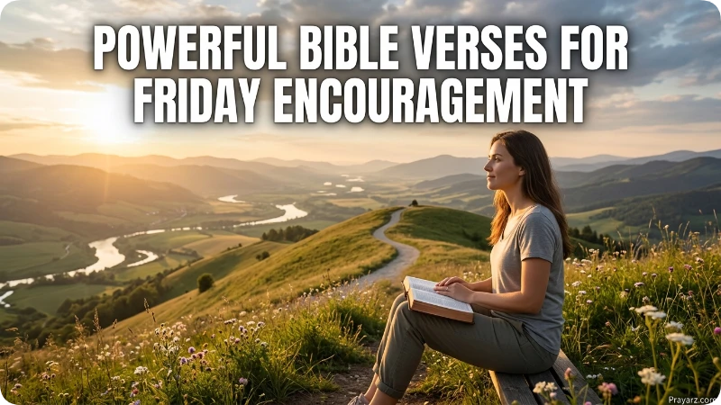 Powerful Bible Verses for Friday Encouragement