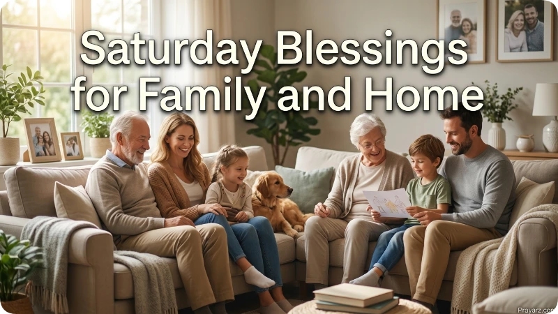 Saturday Blessings for Family and Home