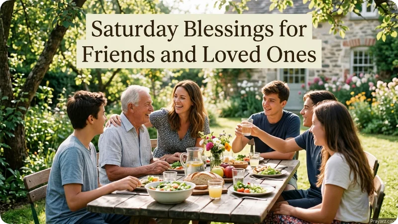 Saturday Blessings for Friends and Loved Ones