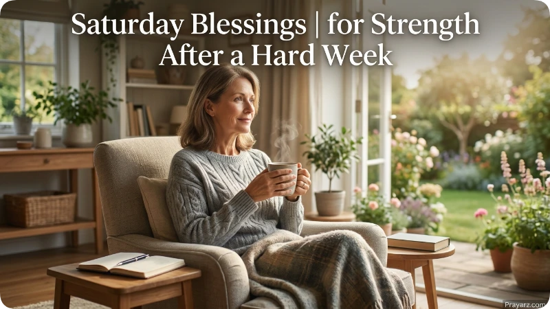 Saturday Blessings for Strength After a Hard Week
