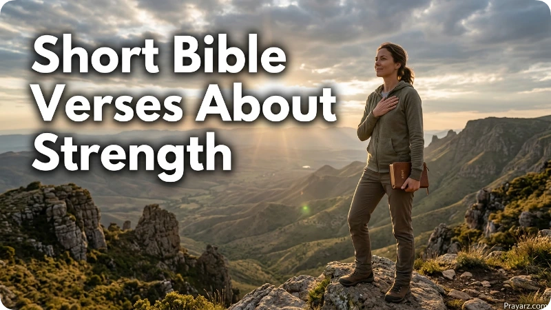 Short Bible Verses About Strength