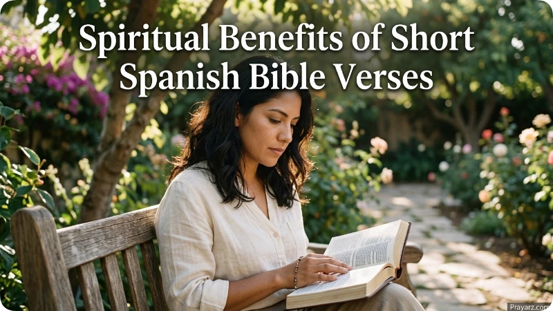 Spiritual Benefits of Short Spanish Bible Verses