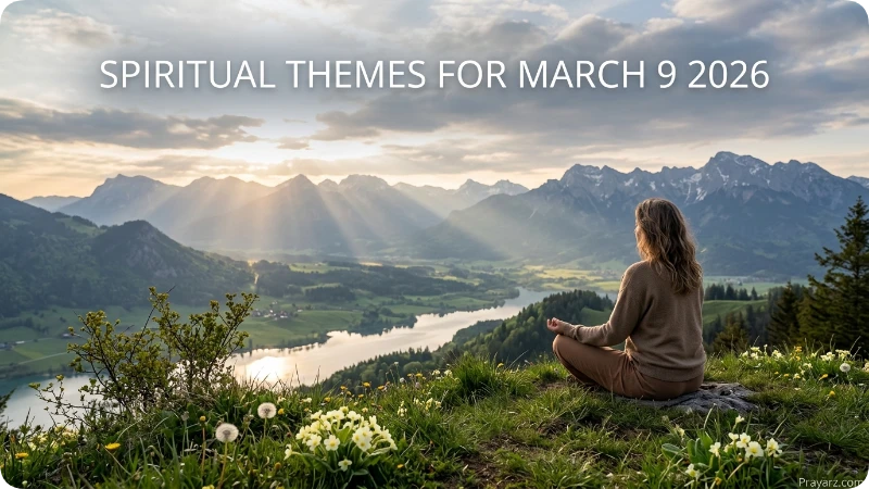 Spiritual Themes for March 9 2026
