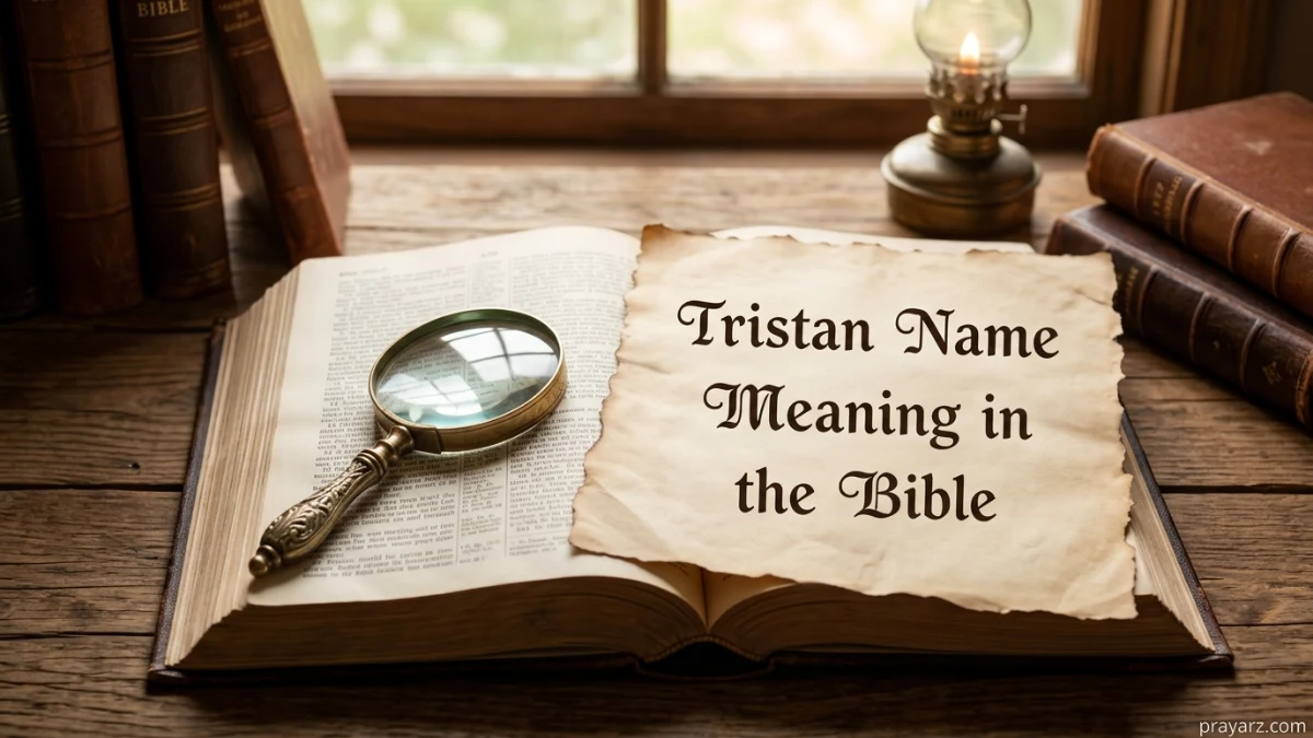 Tristan Name Meaning in the Bible