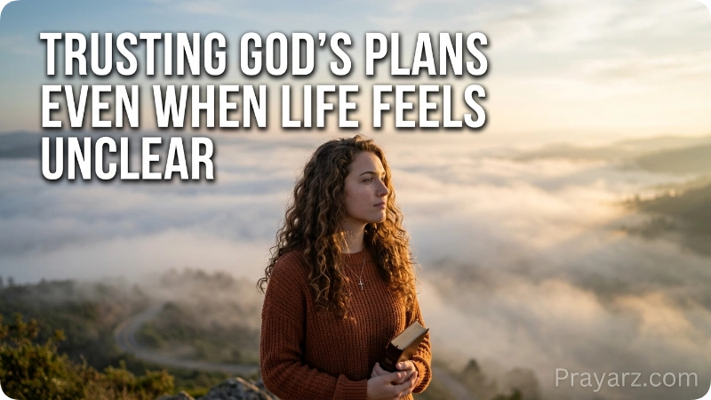 Trusting God’s Plans Even When Life Feels Unclear