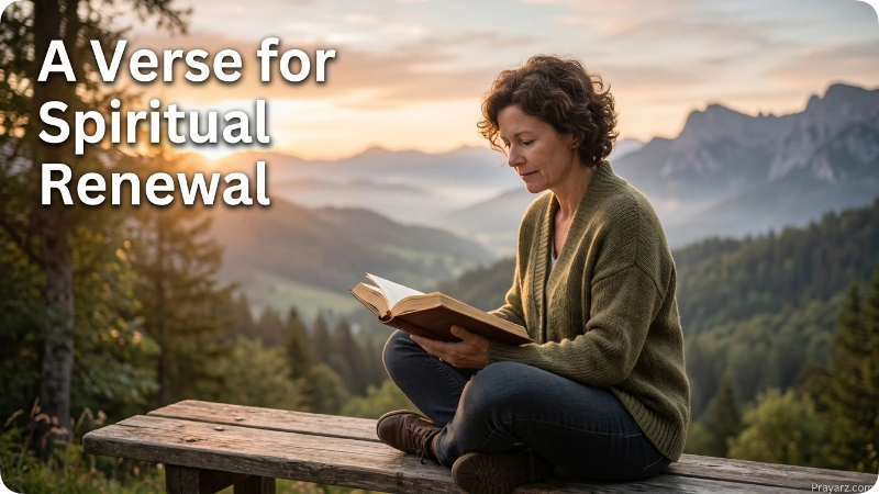A Verse for Spiritual Renewal