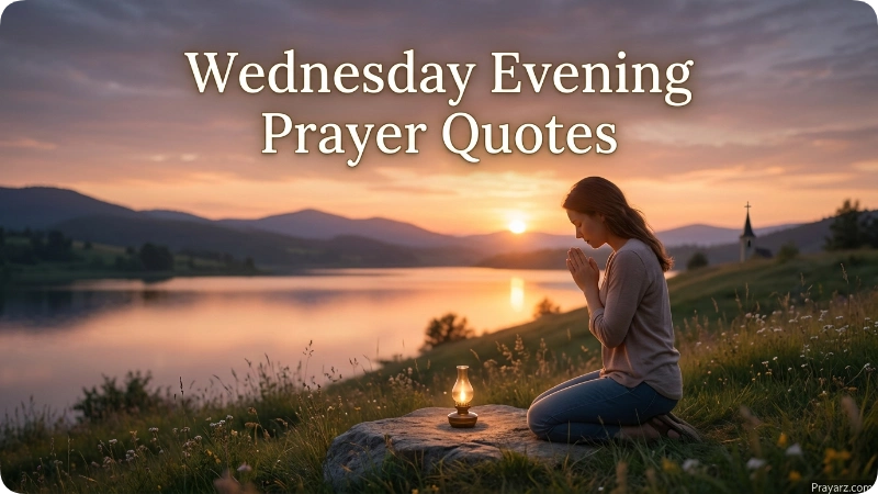 Wednesday Evening Prayer Quotes
