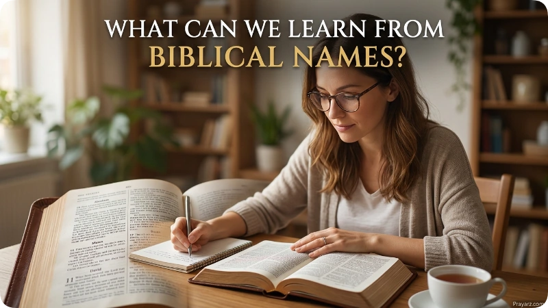 What Can We Learn From Biblical Names?