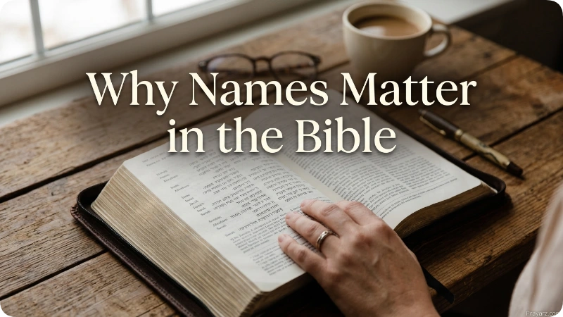 Why Names Matter in the Bible