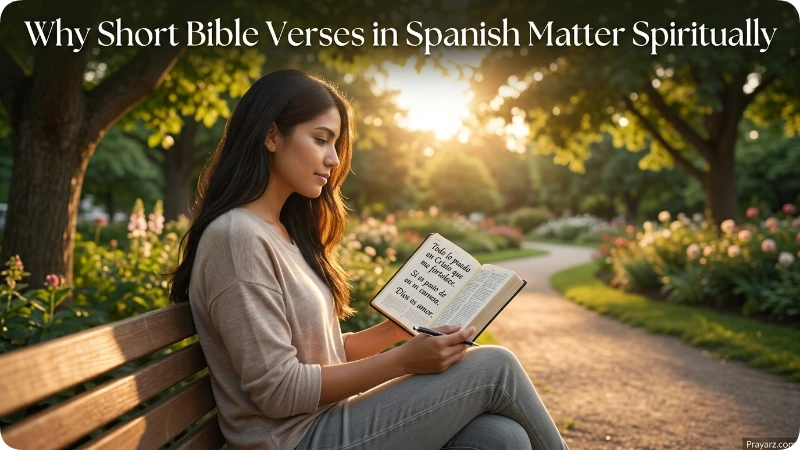 Why Short Bible Verses in Spanish Matter Spiritually