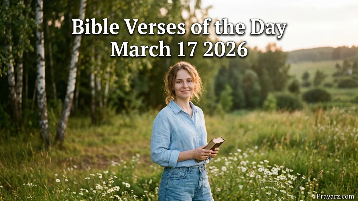 Bible Verses of the Day March 17 2026