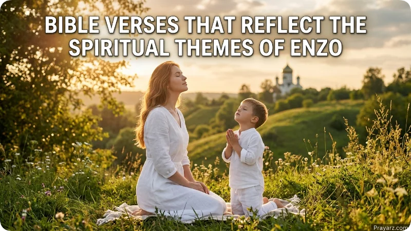 Bible Verses That Reflect the Spiritual Themes of Enzo