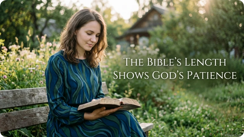 The Bible’s Length Shows God’s Patience