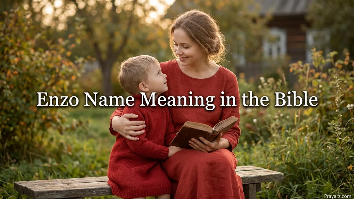 Enzo Name Meaning in the Bible