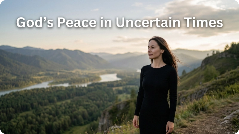 God's Peace in Uncertain Times