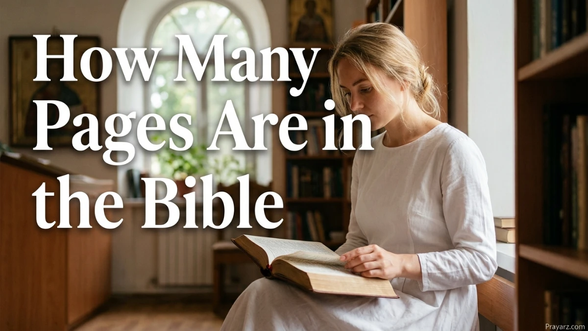 How Many Pages Are in the Bible