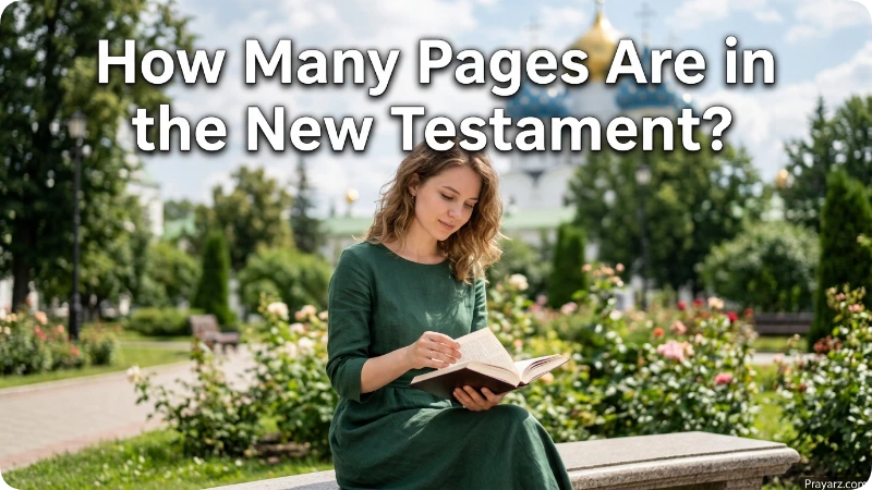 How Many Pages Are in the New Testament?