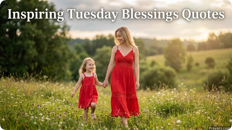 Inspiring Tuesday Blessings Quotes
