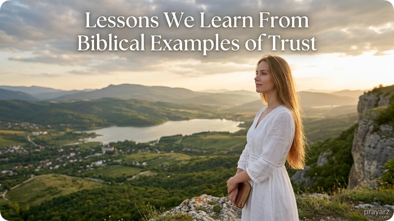 Lessons We Learn From Biblical Examples of Trust
