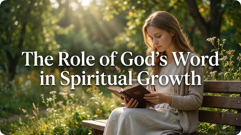 The Role of God's Word in Spiritual Growth