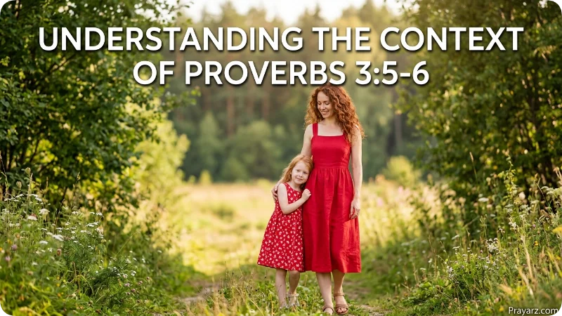 Understanding the Context of Proverbs 3:5-6