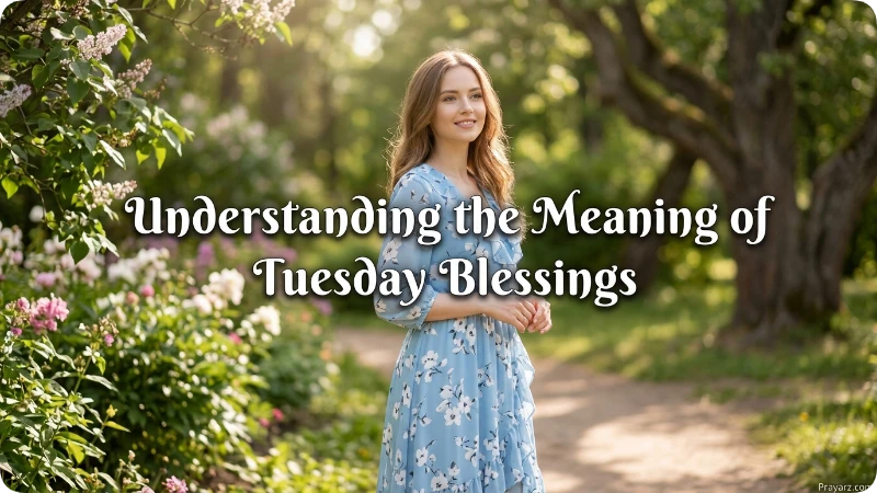 Understanding the Meaning of Tuesday Blessings