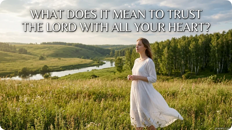 What Does It Mean to Trust the Lord With All Your Heart?